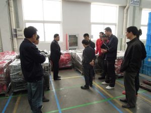 A great example of lean leadership in China. The gentleman in the centre of this photograph was the General Manager of a large Chinese owned manufacturer where TXM were helping implement a visual Kanban system.