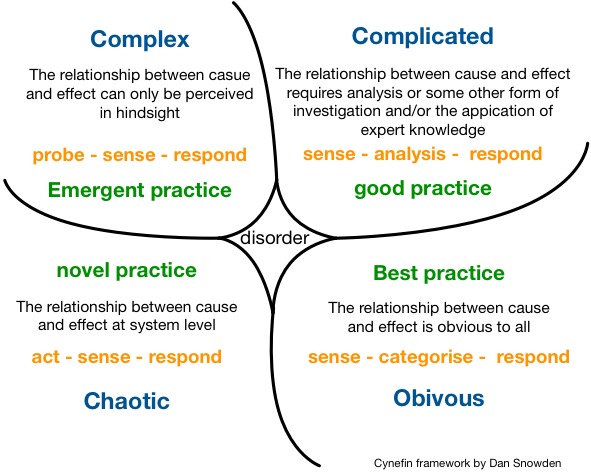 Small actions to create meaning - The Cynefin Co