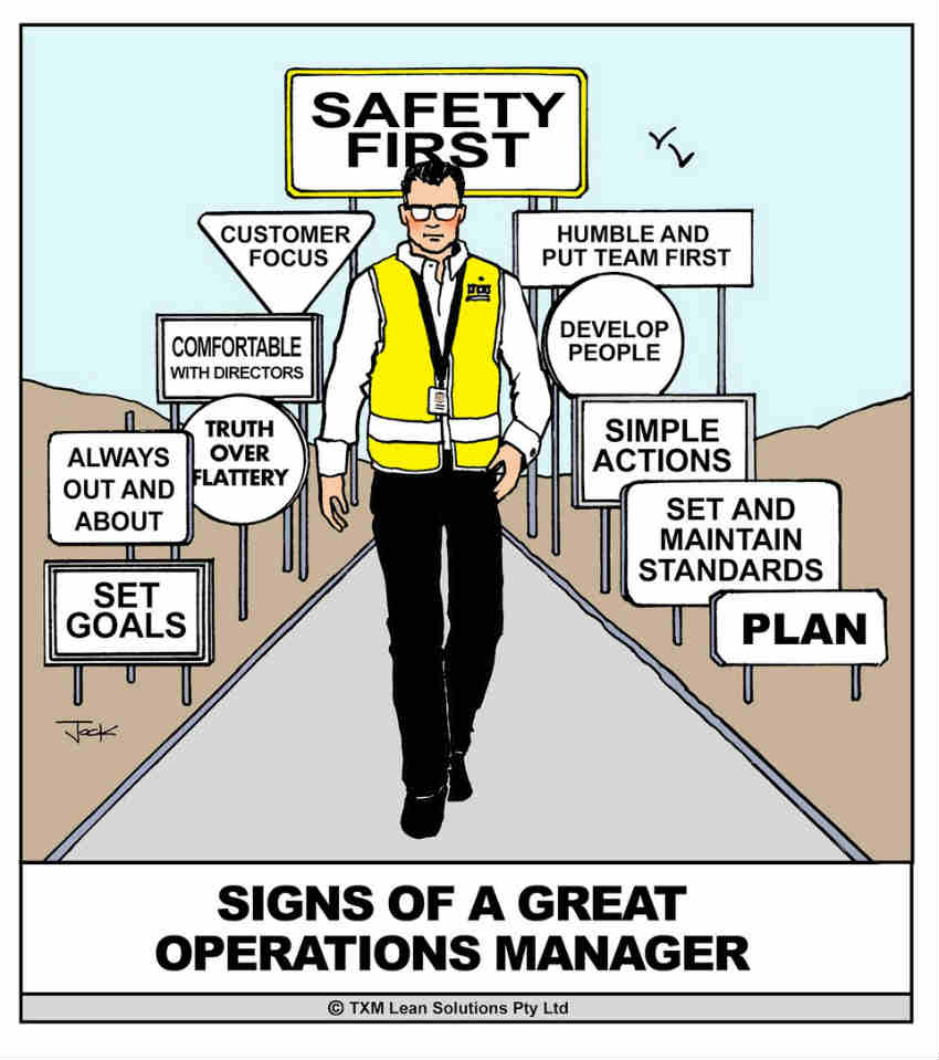 Operations Manager Cartoon