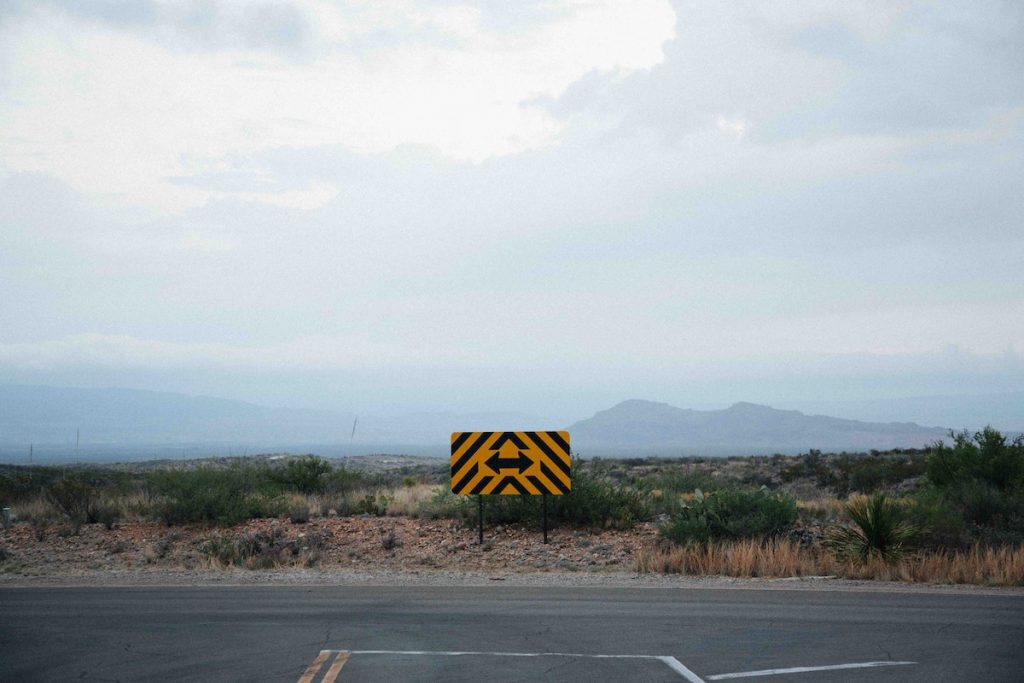 Sign at T Intersection