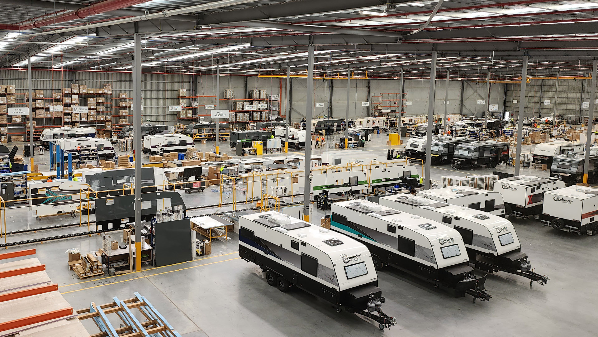 caravan factory