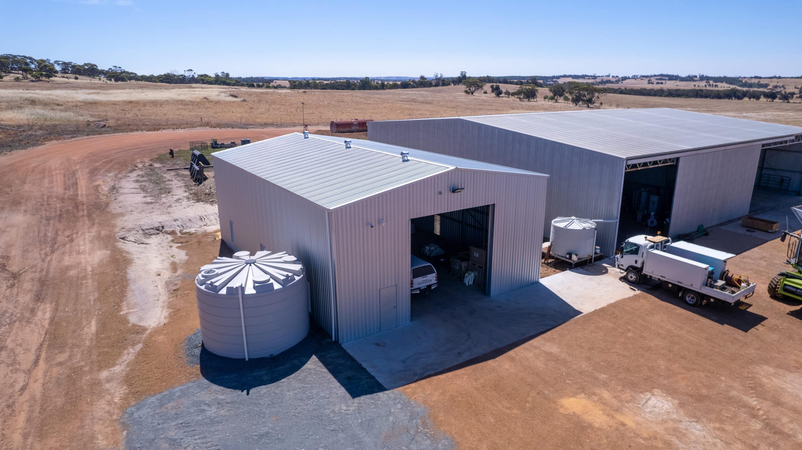 completed shed
